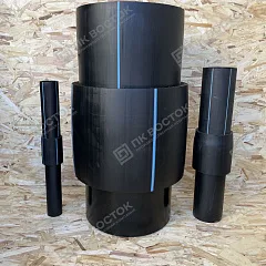Неразъемное соединение полиэтилен-сталь (нспс) 75/76*3,5 мм SDR 17 вода