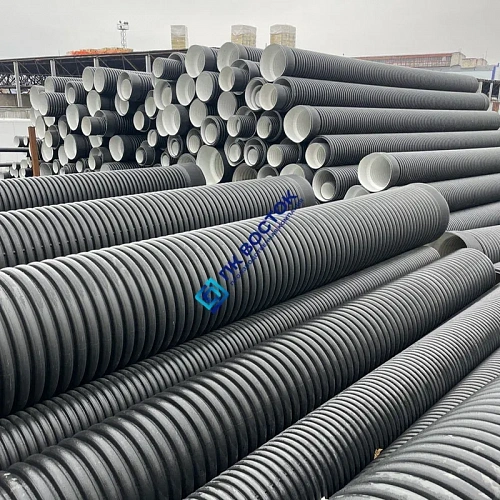 Труба пнд гофрированная 315/271 SN8 двустенная с раструбом