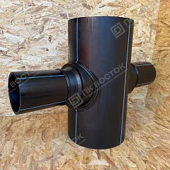 Крестовина ПНД 450х160 мм SDR17 редукционная сварная (компактная)